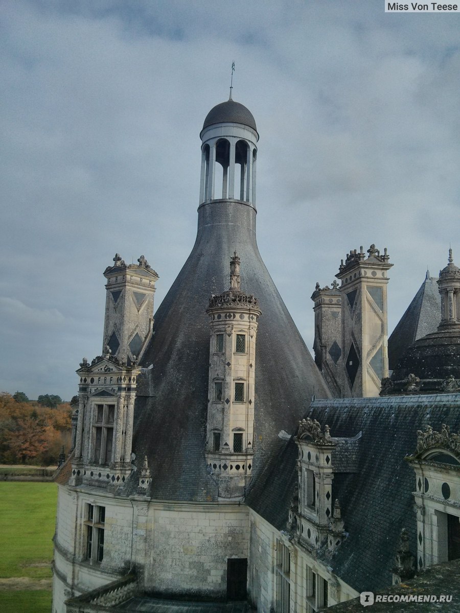 Франция 282 башни замка Шамбор