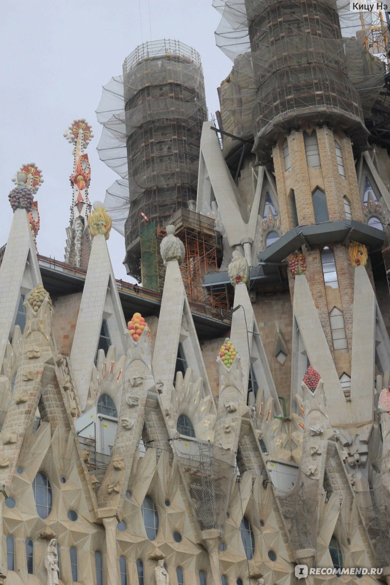 Испания, Барселона, Храм Святого Семейства / Саграда Фамилия / Basilica de  la sagrada Familia - «Самый главный заказчик не торопится. Монументальная  Саграда, моя личная 