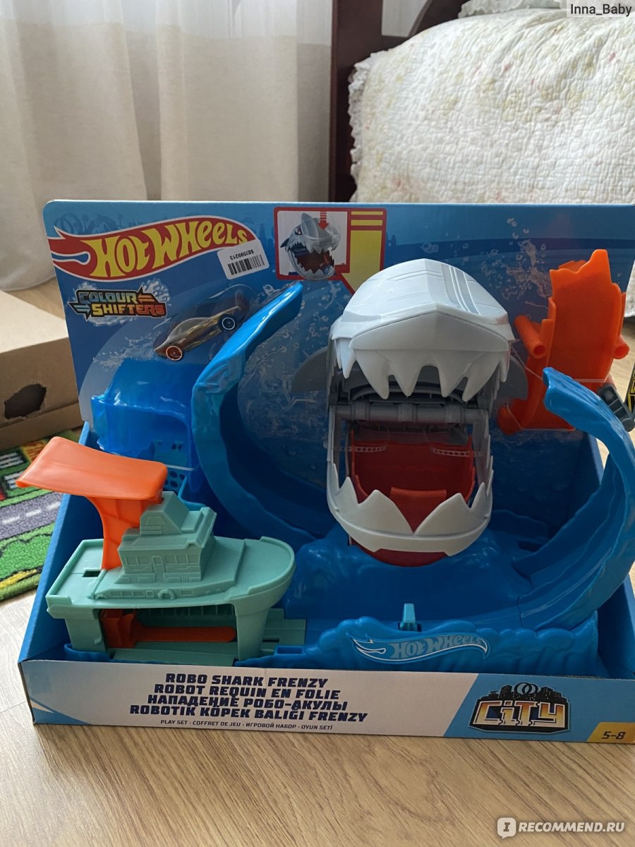 Игровой набор Hot Wheels Голодная Акула (GJL12) фото
