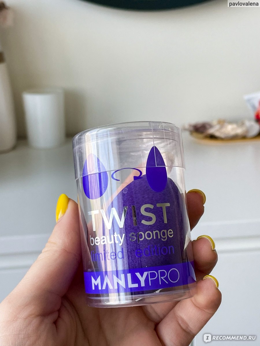 Спонжи для макияжа Manly Pro Twist - «Спонж по приемлемой цене от Manly ...