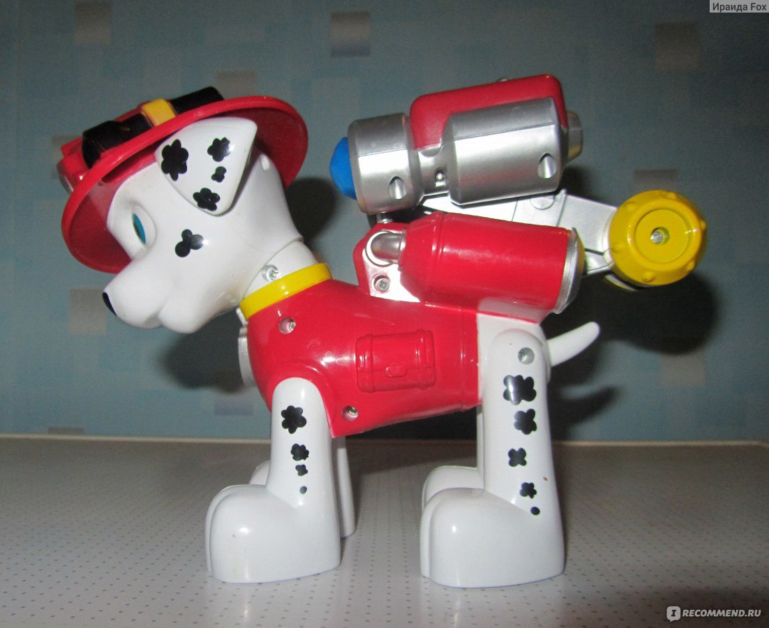 Интерактивный робот-собака Щенок Zoomer Marshall Щенячий патруль Spin Master купить Москва