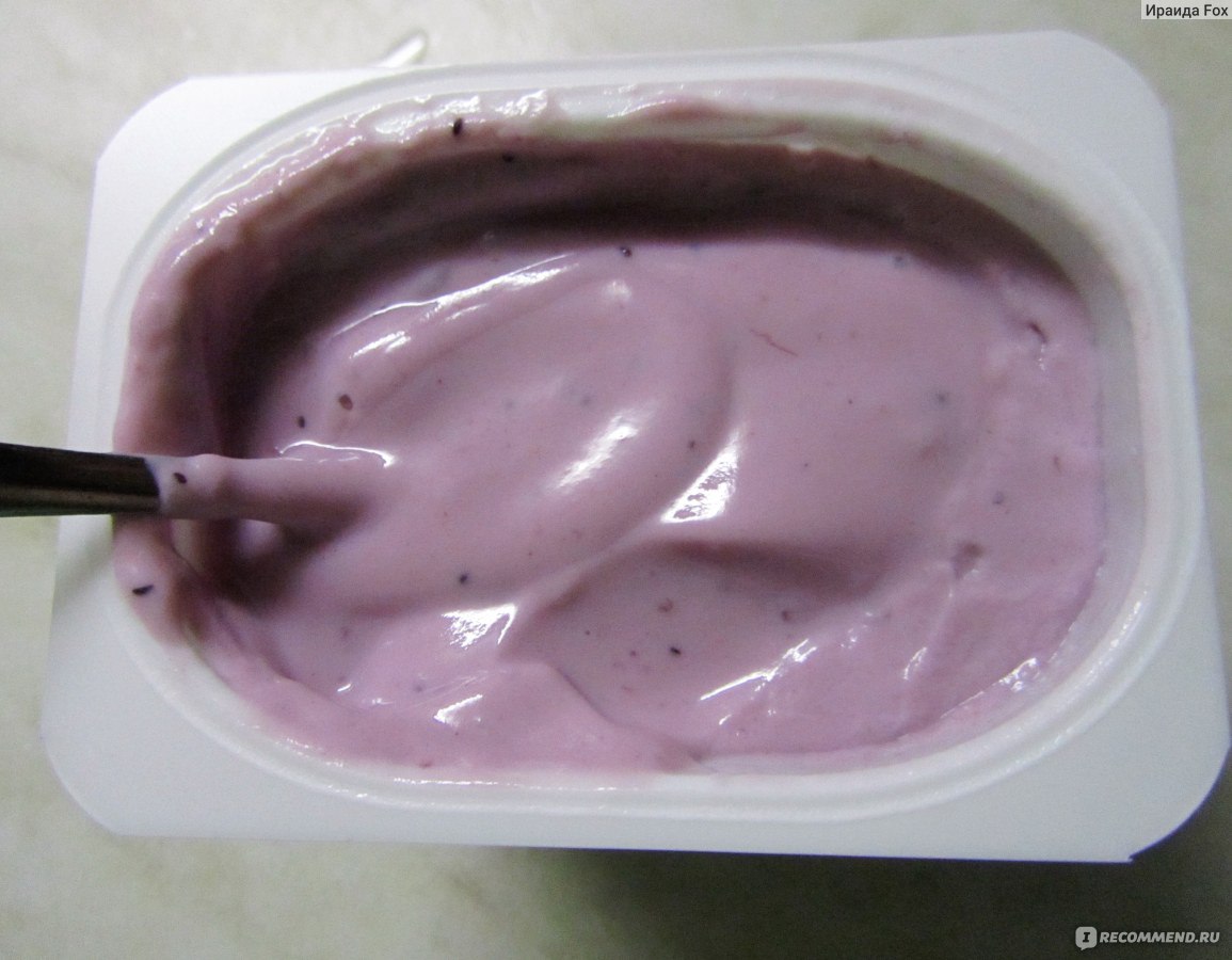 Йогурт Фругурт Черника - «Вкусный черничный йогурт.»