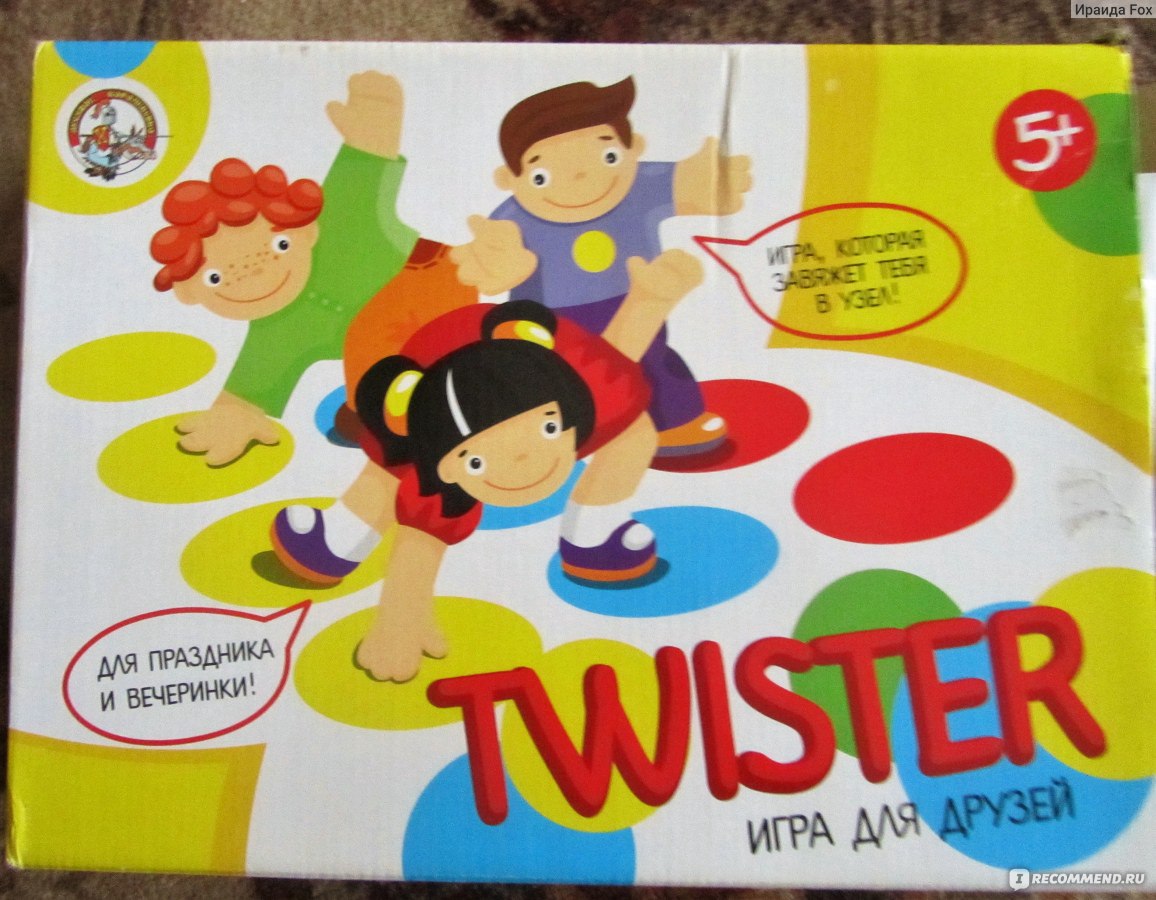 Игра для шумной компании Twister - «Игра для веселой компании.» | отзывы