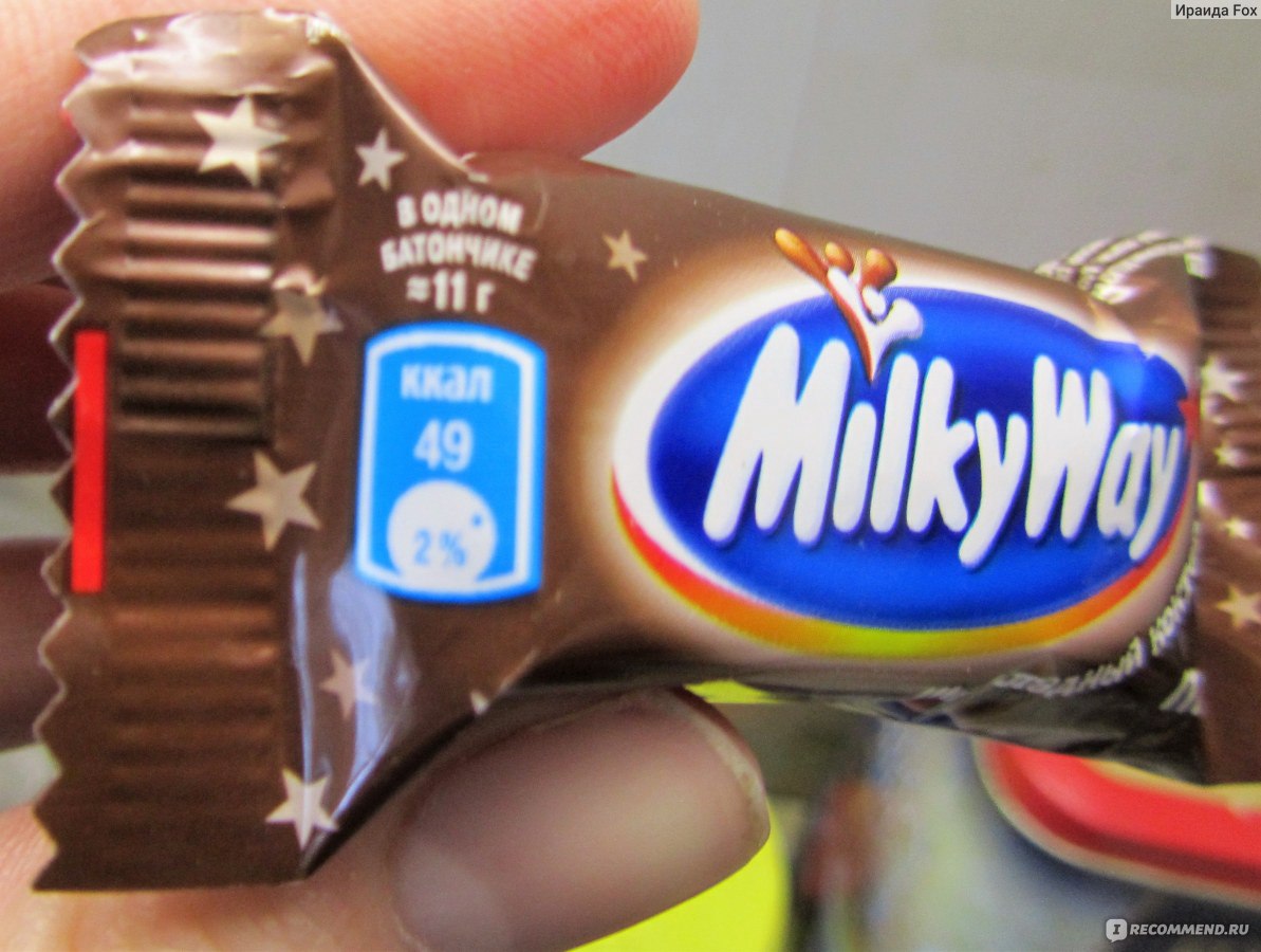 Milky way Minis шоколадный коктейль