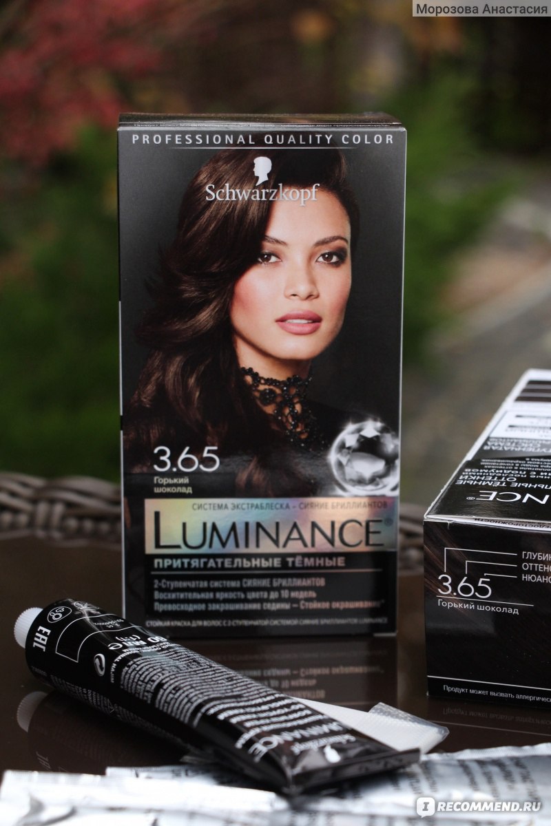 Стойкая краска для волос Schwarzkopf Luminance - «Шикарный бриллиантовый  блеск волос!» | отзывы