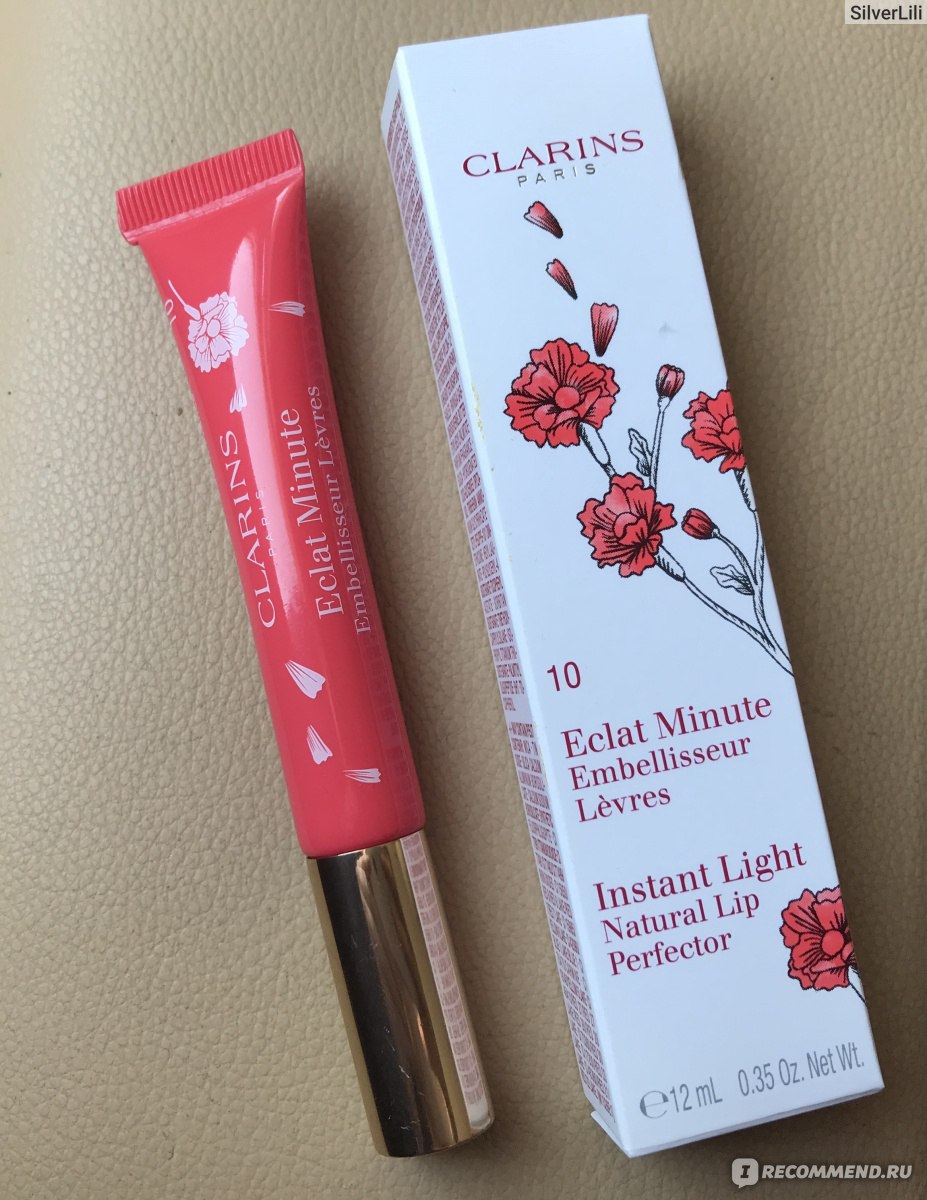 Блеск для губ Clarins Eclat Minute - «Универсальный оттенок 10 Pink ...