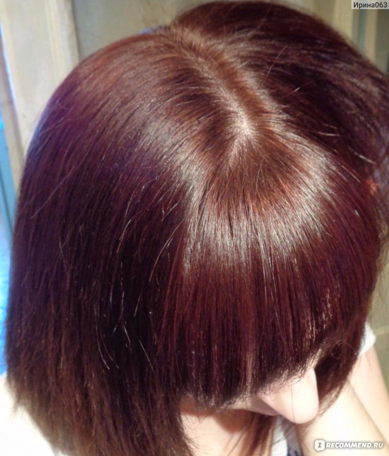 Краска для волос шоколад фото на волосах