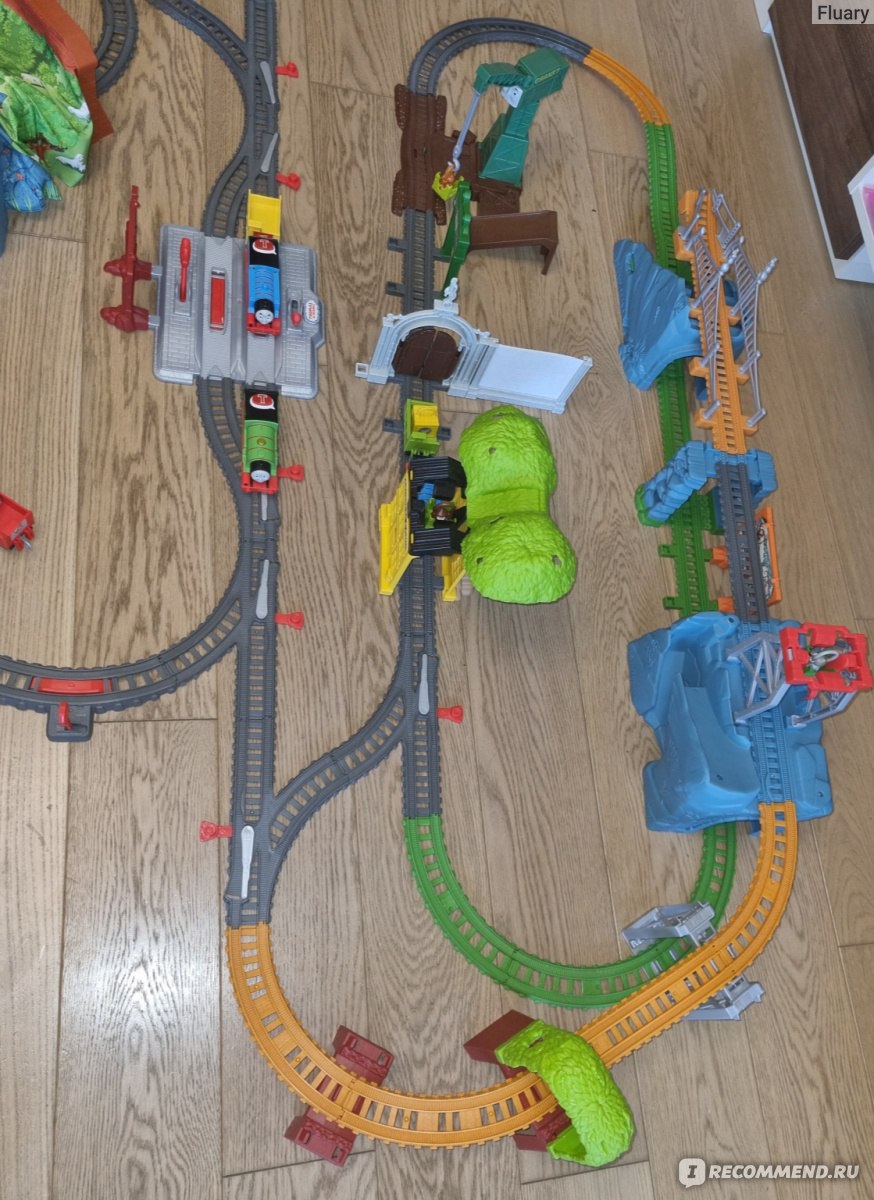 Thomas & Friends Трек-мастер Парк с животными-приключения обезьянок фото
