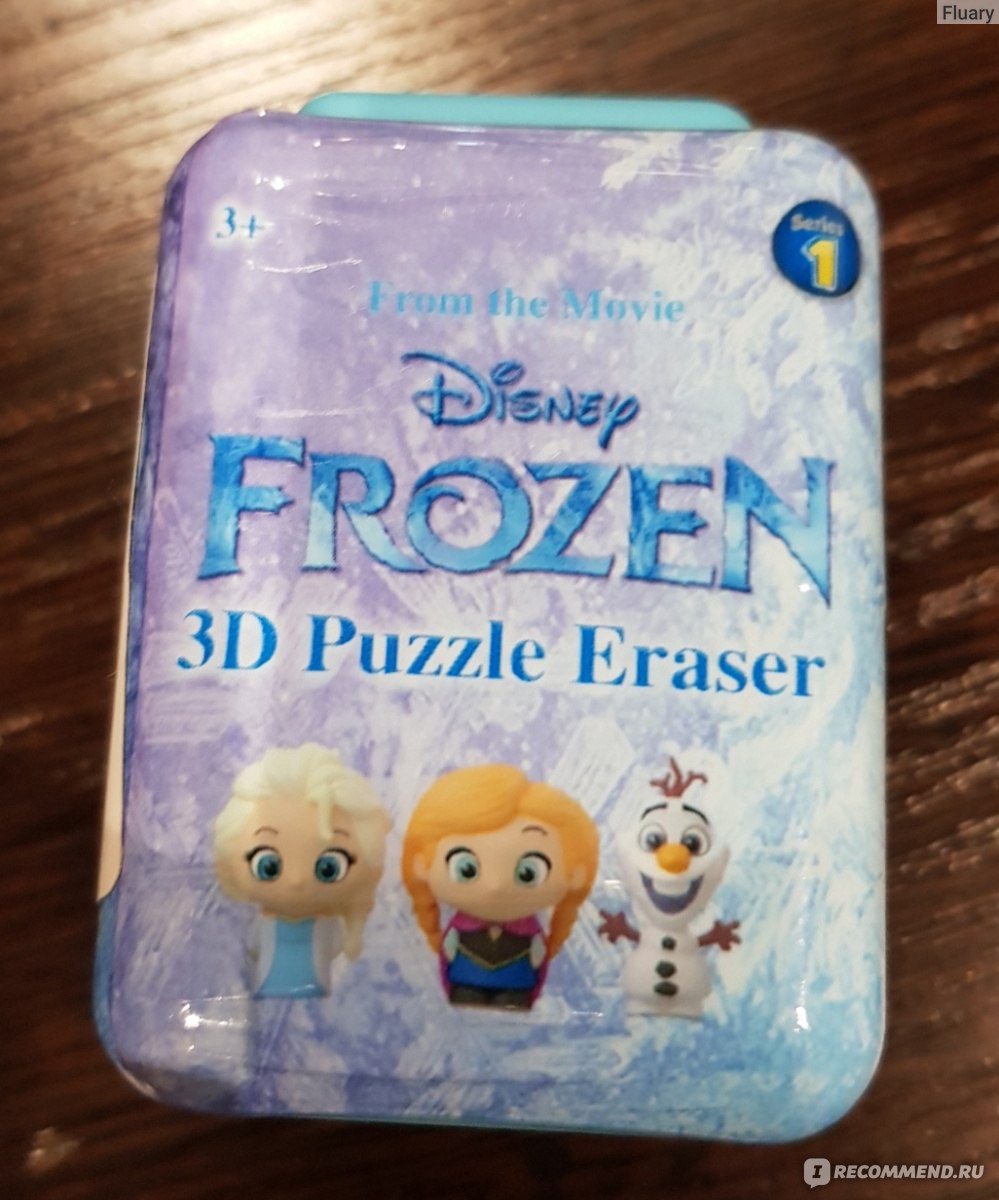 Sambro Ластик Puzzle Palz Frozen 2 - «Конечно же дочь не смогла пройти мимо  полки с очередными Эльзой и Анной!» | отзывы