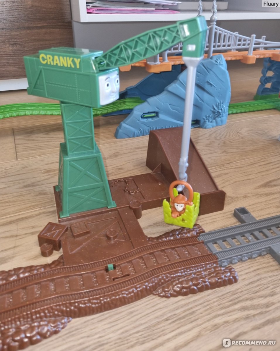 Thomas & Friends Трек-мастер Парк с животными-приключения обезьянок фото