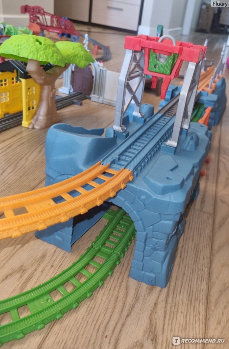 Thomas & Friends Трек-мастер Парк с животными-приключения обезьянок фото