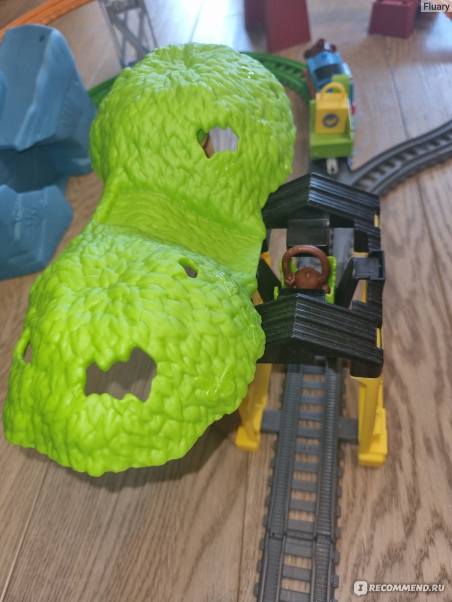 Thomas & Friends Трек-мастер Парк с животными-приключения обезьянок фото