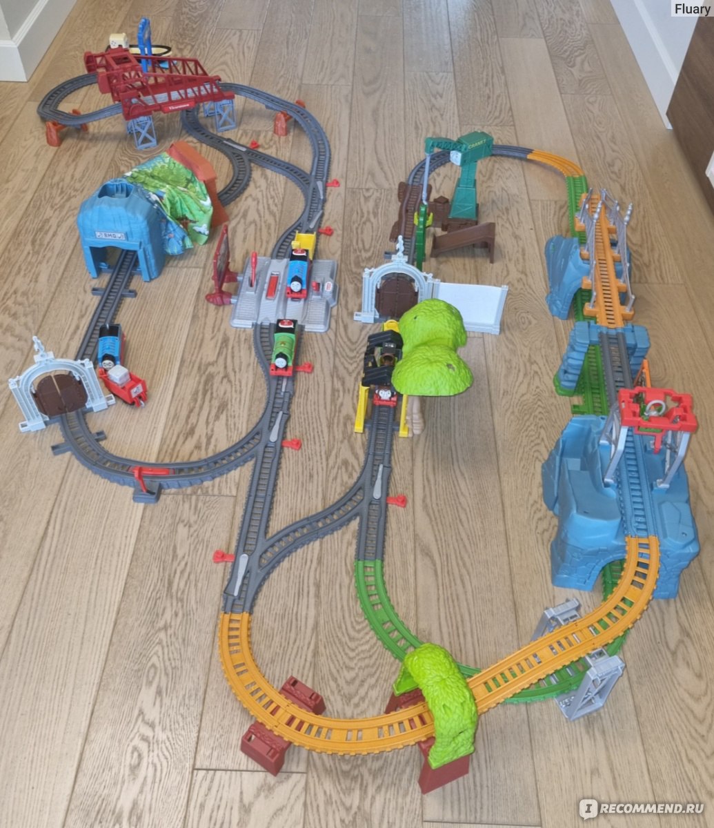 Thomas & Friends Трек-мастер Парк с животными-приключения обезьянок фото