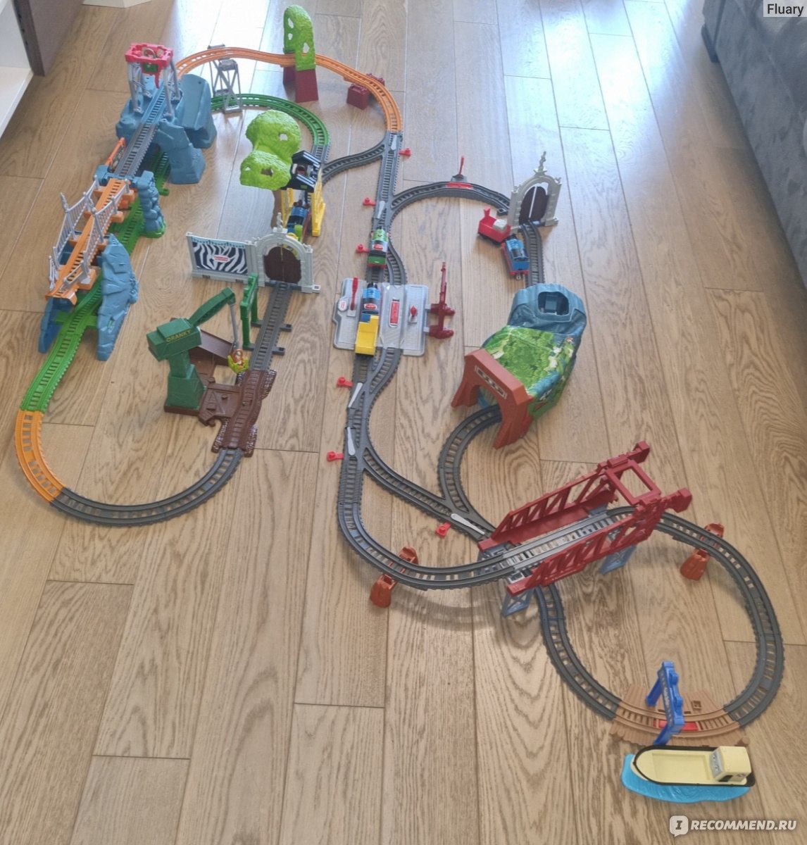 Thomas & Friends Трек-мастер Парк с животными-приключения обезьянок фото