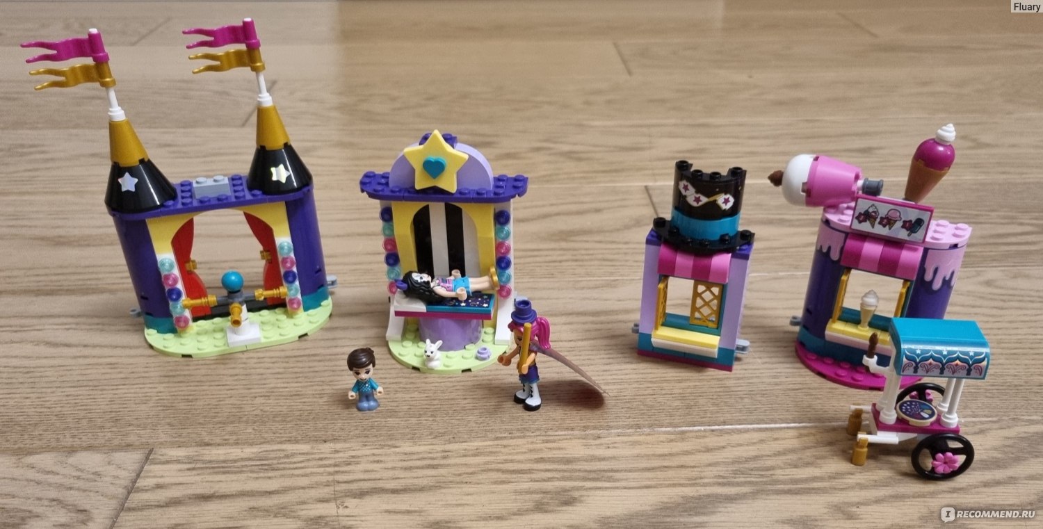 Lego Friends Киоск на волшебной ярмарке 41687 - «Лего-это целый мир, знак  качества, надежности, прочности, а после того, как они прислали  отсутствующую деталь, я влюбилась в них еще больше!» | отзывы