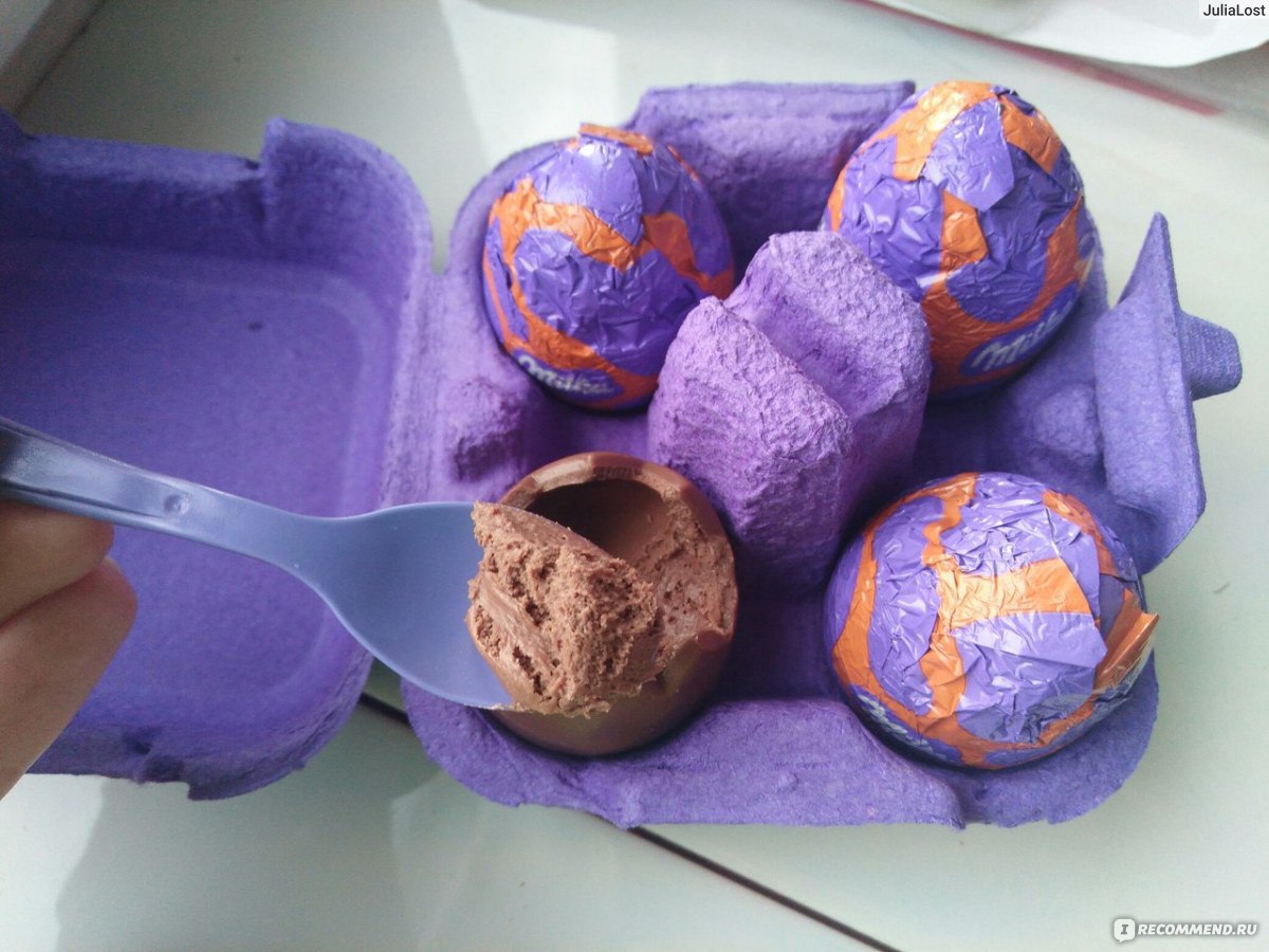 Шоколадный набор Milka Loffel Ei - «Шоколадное яйцо Milka. » | отзывы