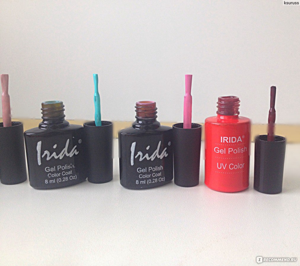 Гель-лак для ногтей IRIDA UV Color - «Хороший бюджетный вариант ...