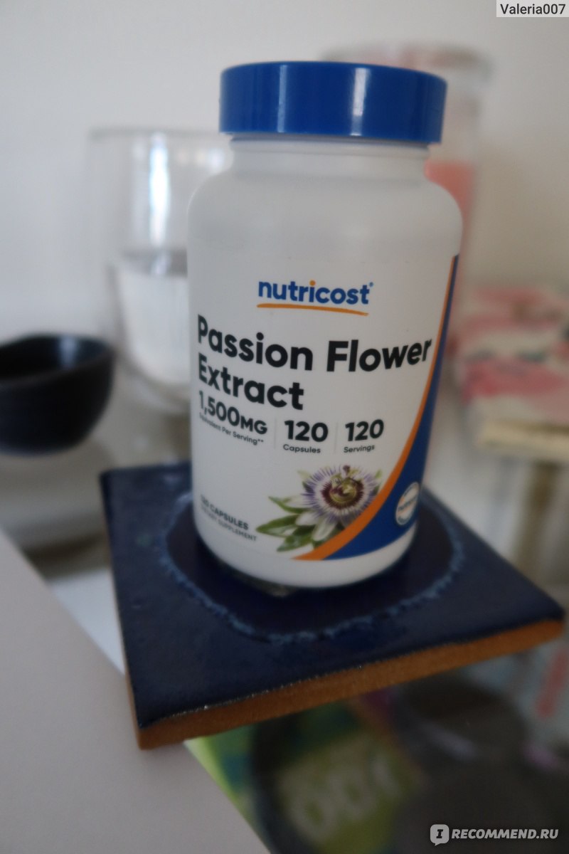 БАД Nutricost Passion flower extract - «Помощь самому себе. Счастливый, но  тревожный » | отзывы