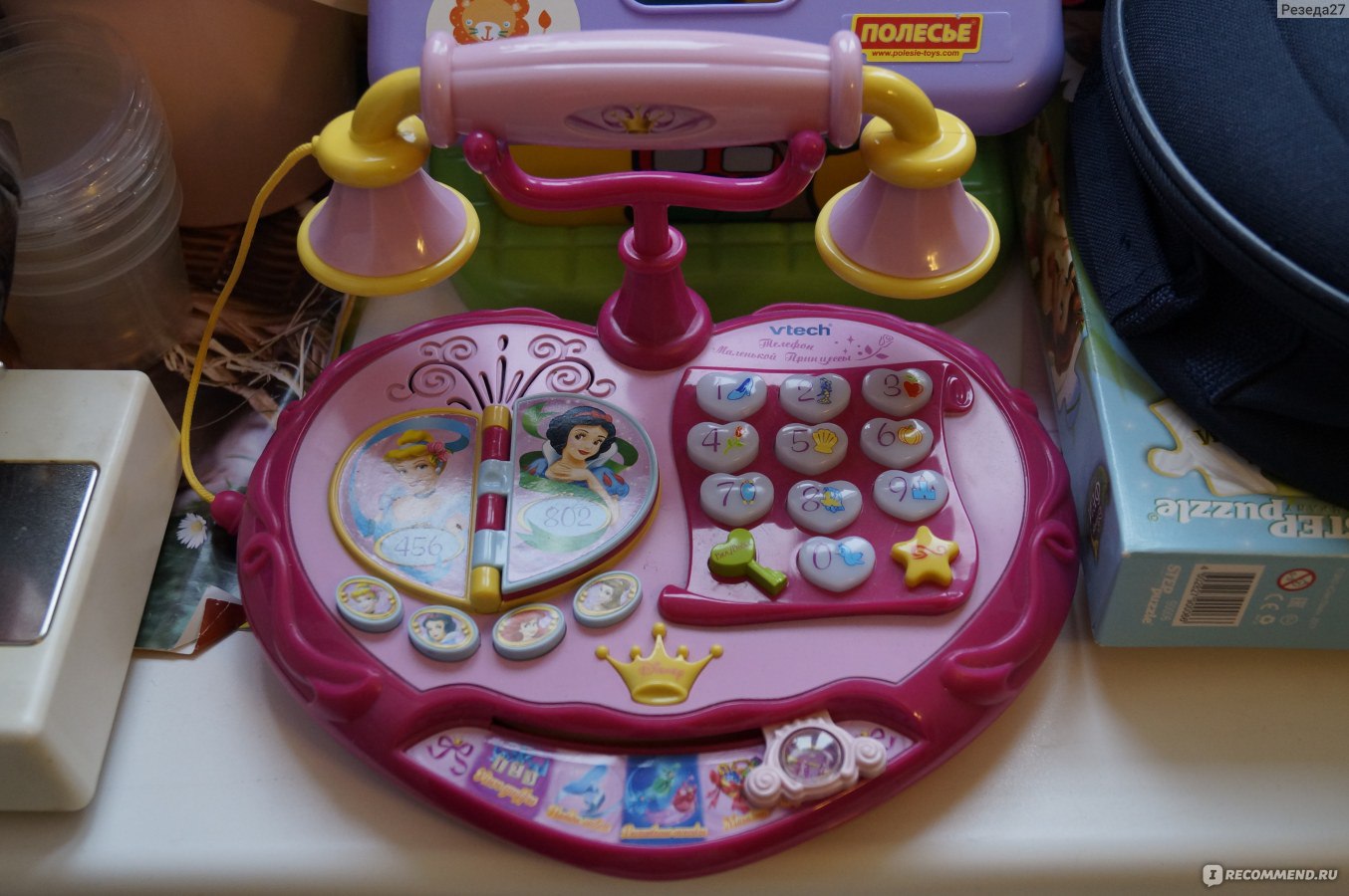 Vtech Обучающий телефон маленькой принцессы Disney / Артикул: 493084 -  «Красивая игрушка, но очень дорогая(» | отзывы