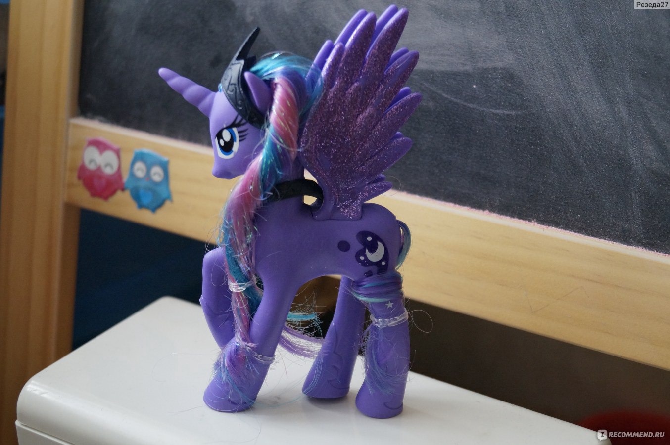 Ebay Игрушка пони D01D My Little Pony Friendship is Magic Princess Luna  Nightmare Moon 5 inch - «Чудесные пони за свою цену» | отзывы