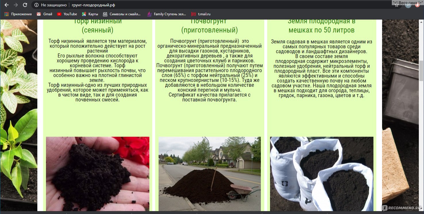 Сайт грунт-плодородный.рф - «Уже неделю смотрю 🙈 на это ДИВО в окно и не  понимаю, что с ним делать. Грунт плодородный или чёрт знает что из  неведомых составляющих?» | отзывы