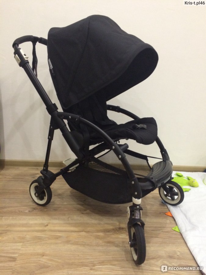 Bugaboo bee plus all black best sale