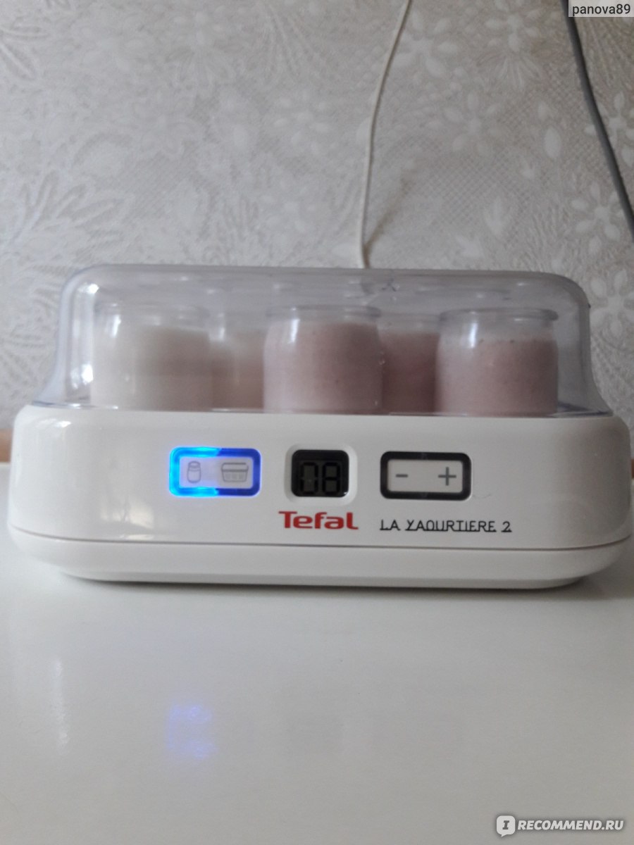 Йогуртница Tefal La YAOURTIERE 2 YG500132 - «Отличный прибор за свою  стоимость.» | отзывы