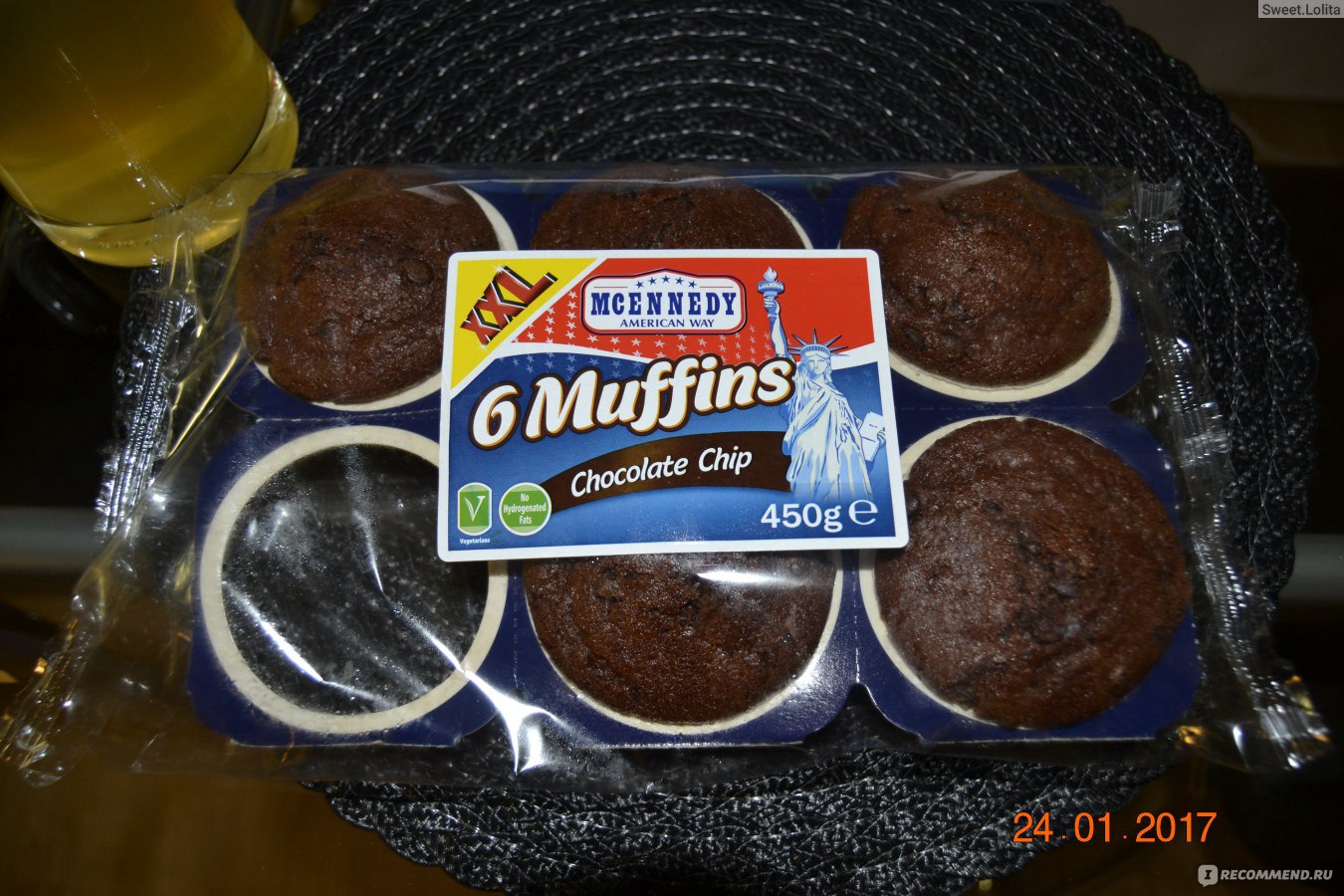 Мини-кексы Mcennedy Chocolate шт) ( Lidl. пить | chip с муфинсы Lidl muffins «Шоколадные 4 (Лидл) Заходите, - чай будем :)» отзывы