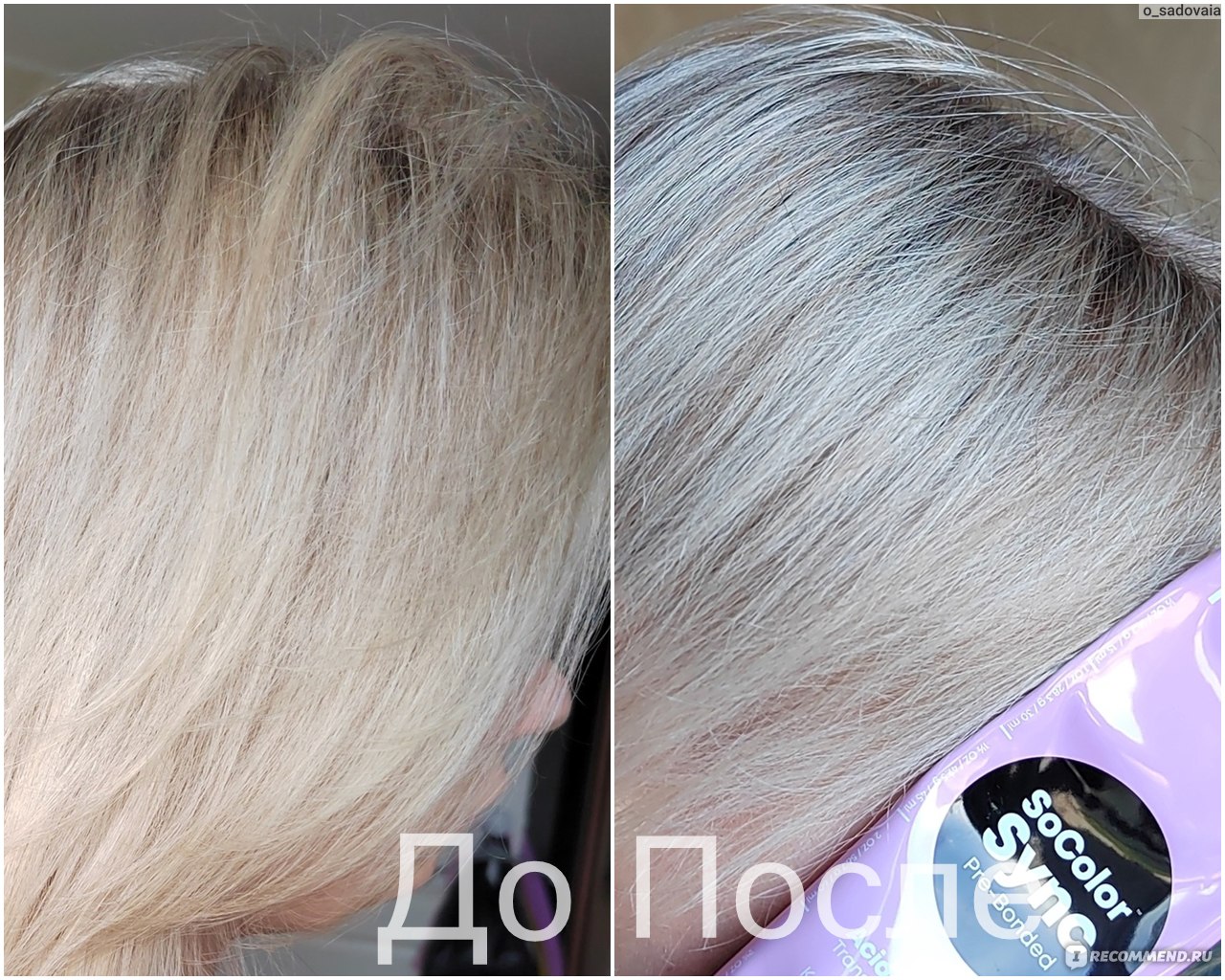 Кислотный тонер Matrix Socolor Sync Pre-Bonded