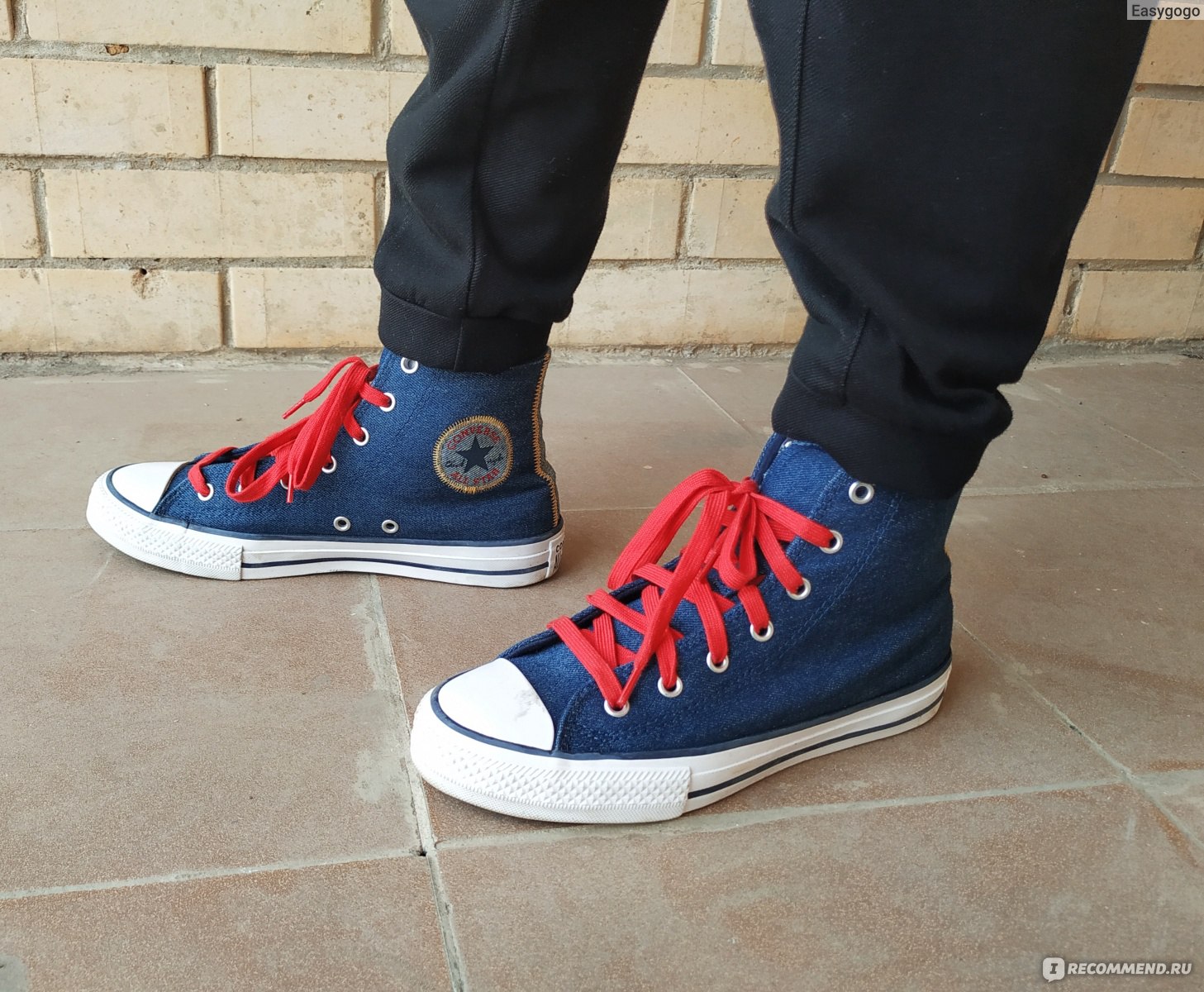 converse denim high tops