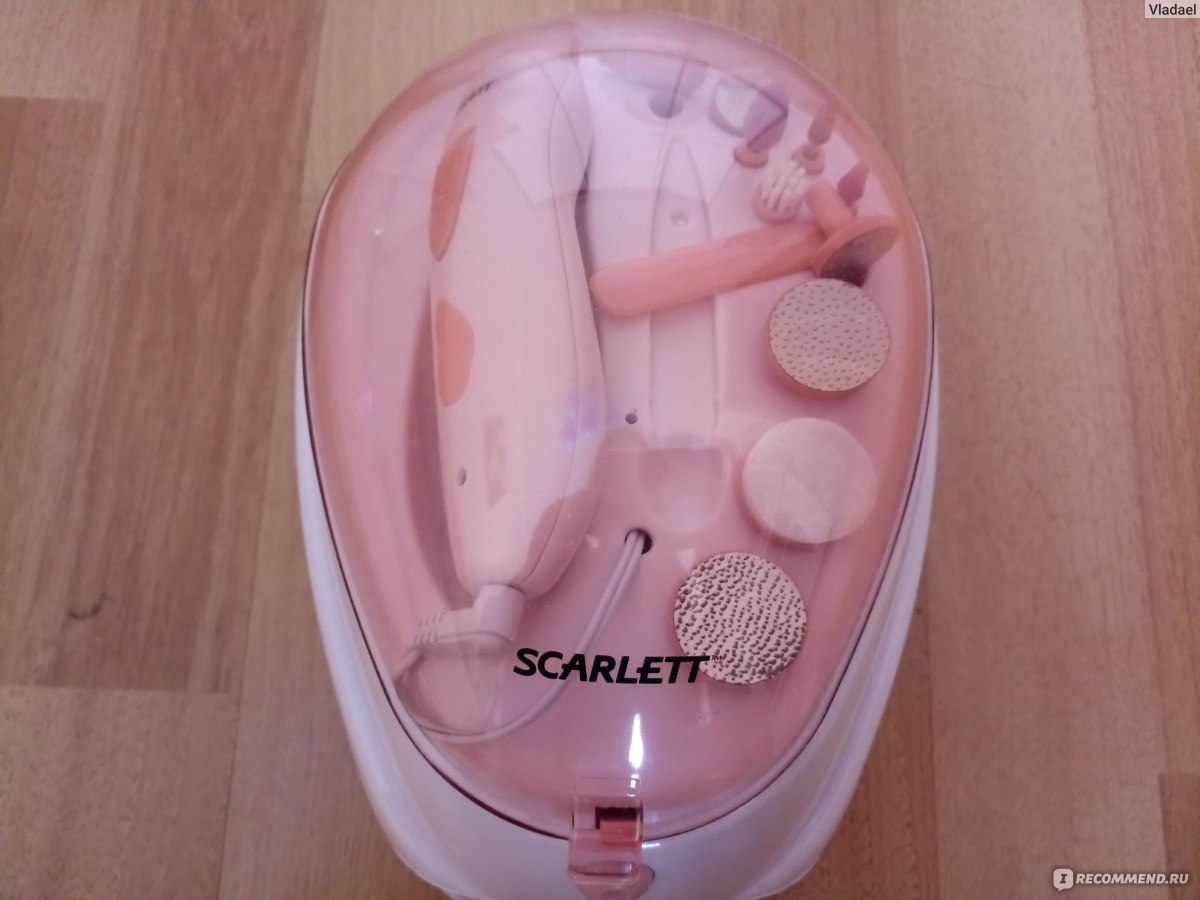 Маникюрный набор SCARLETT tt SC-953 Pink - «Хотите хороший аппарат для  домашнего маникюра, тогда этот вам точно не подойдёт!» | отзывы