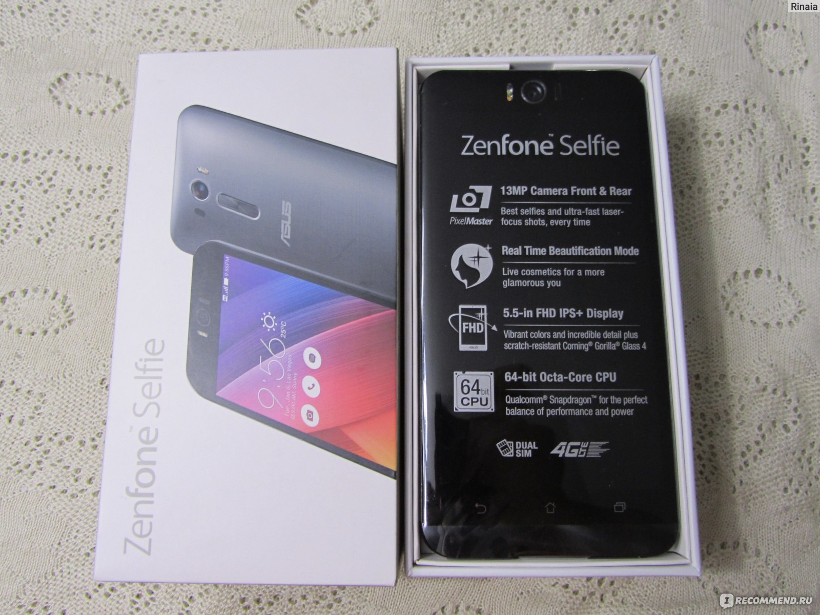 Отзывы о смартфоне ASUS ZenFone 4 Selfie ZD553KL 90AX00L1-M01490