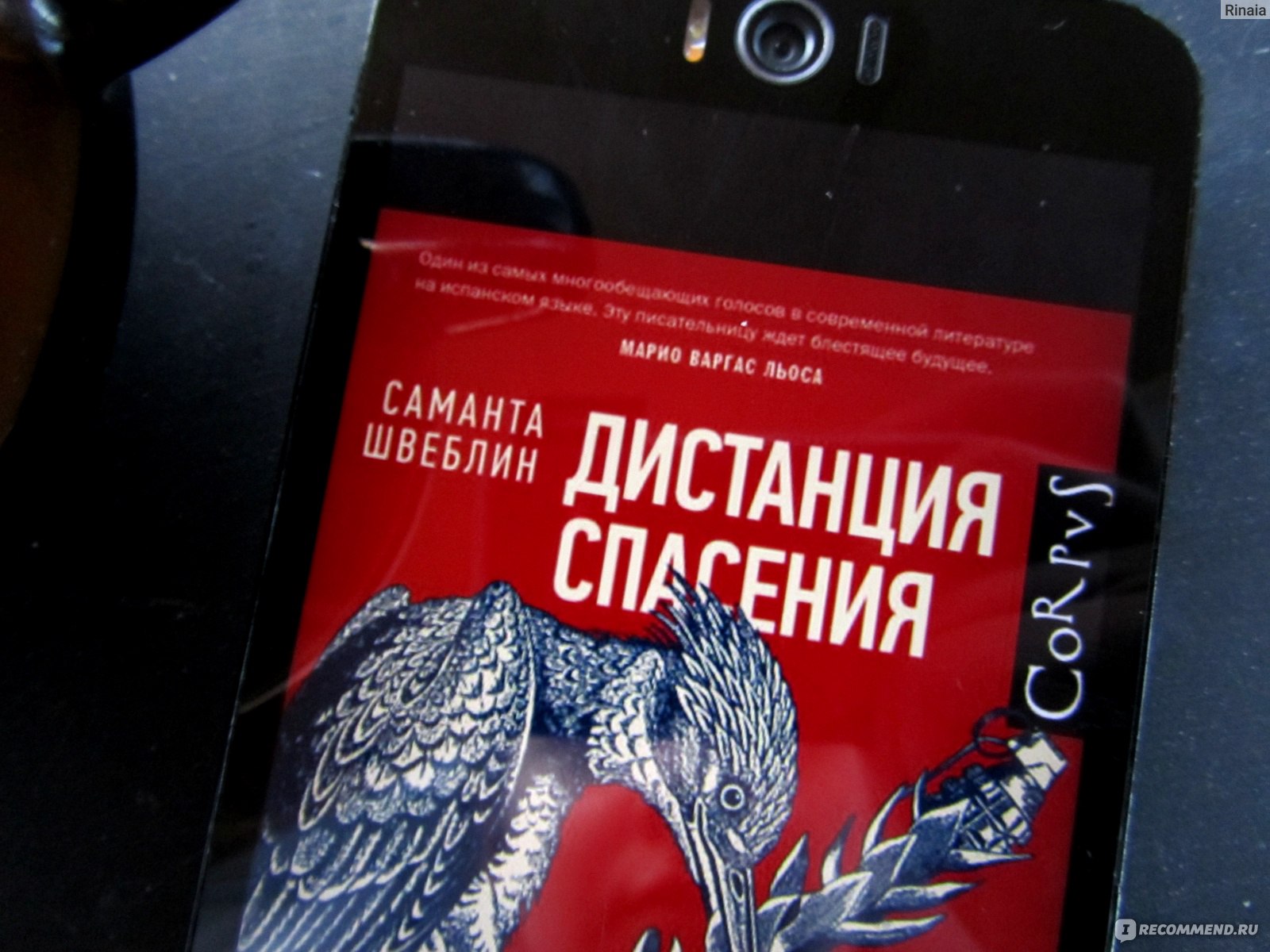 Дистанция спасения. Саманта Швеблин - «Галопом по книжным ТОПам: 