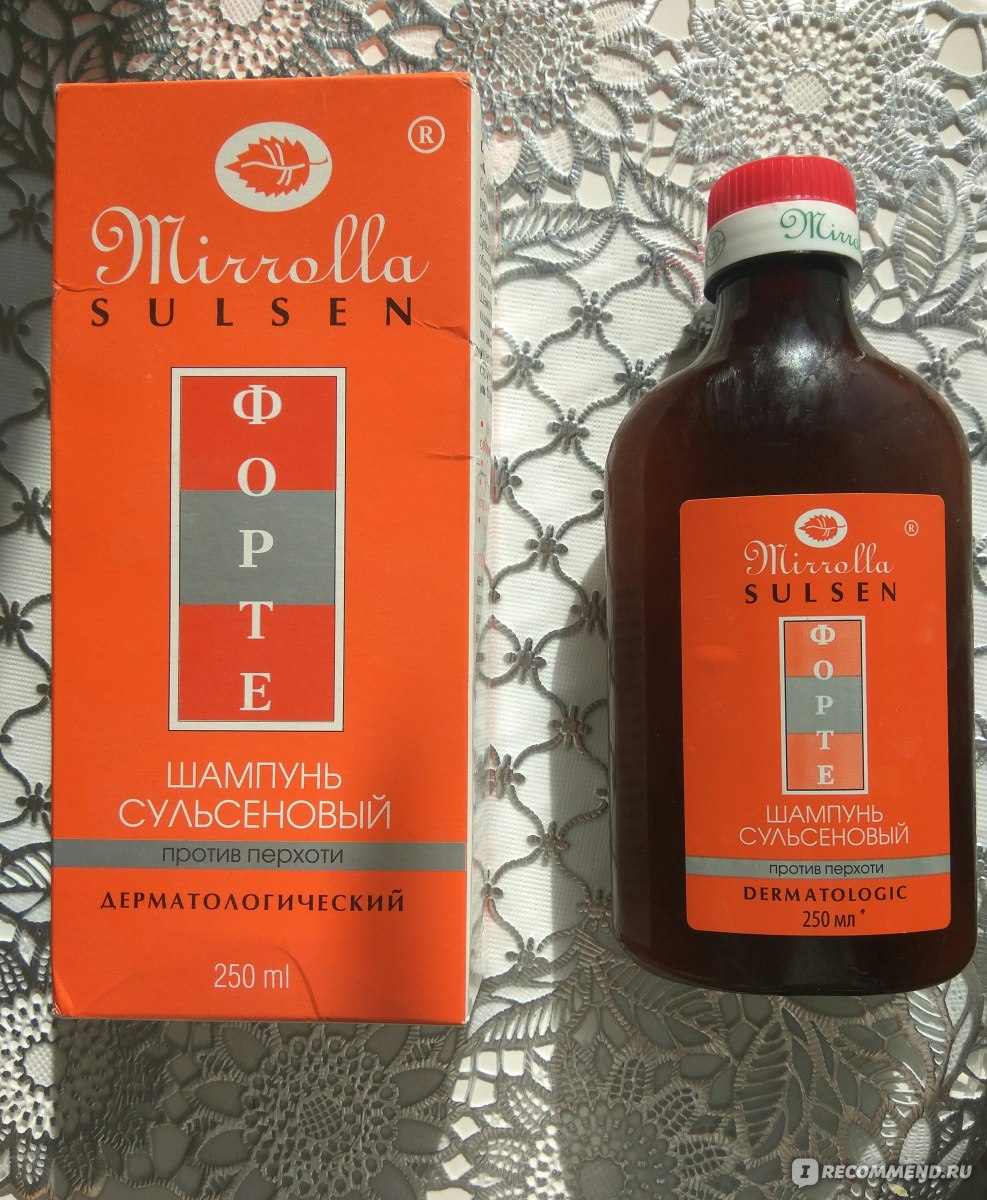 Mirrolla против перхоти