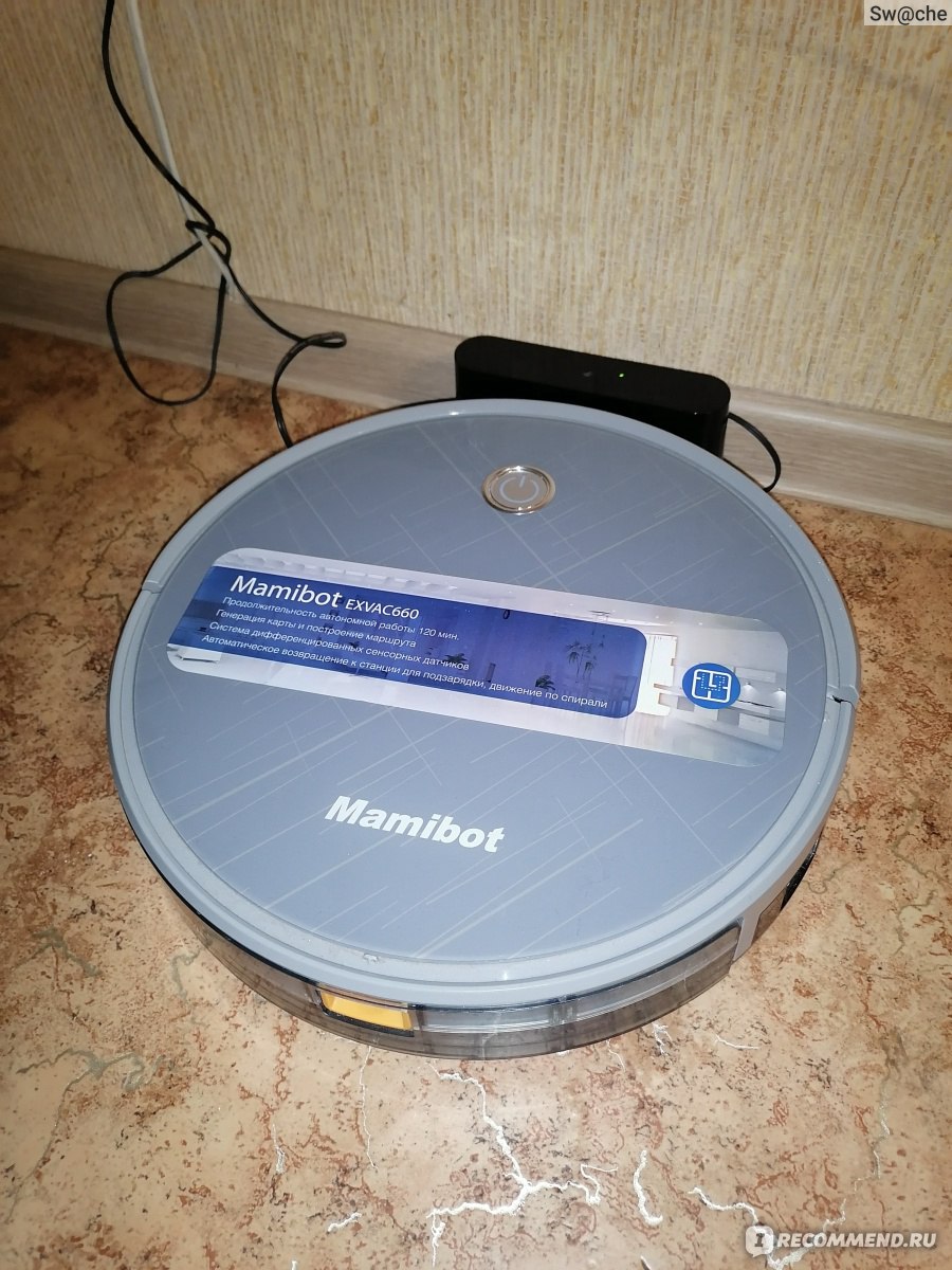 Робот-пылесос Mamibot EXVAC660 Platinum robot vacuum cleaner - «Недорогой и  качественный помощник» | отзывы