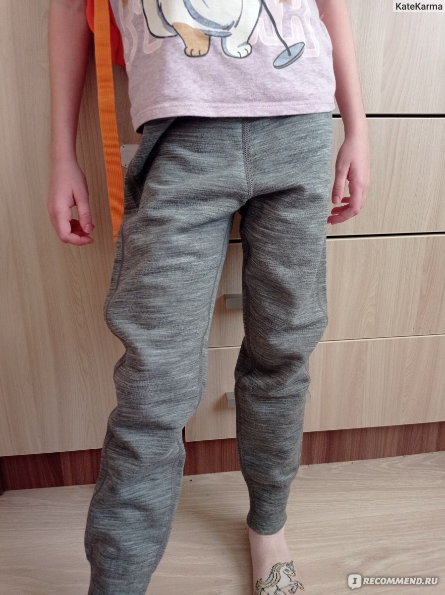 Термобелье REIMA Misam Pants Melange Grey - «Тёплые штаны из комплектатермобелья от бренда Reima. Тёплые, но не толстые. Жаль, что не дляхуденьких детей»