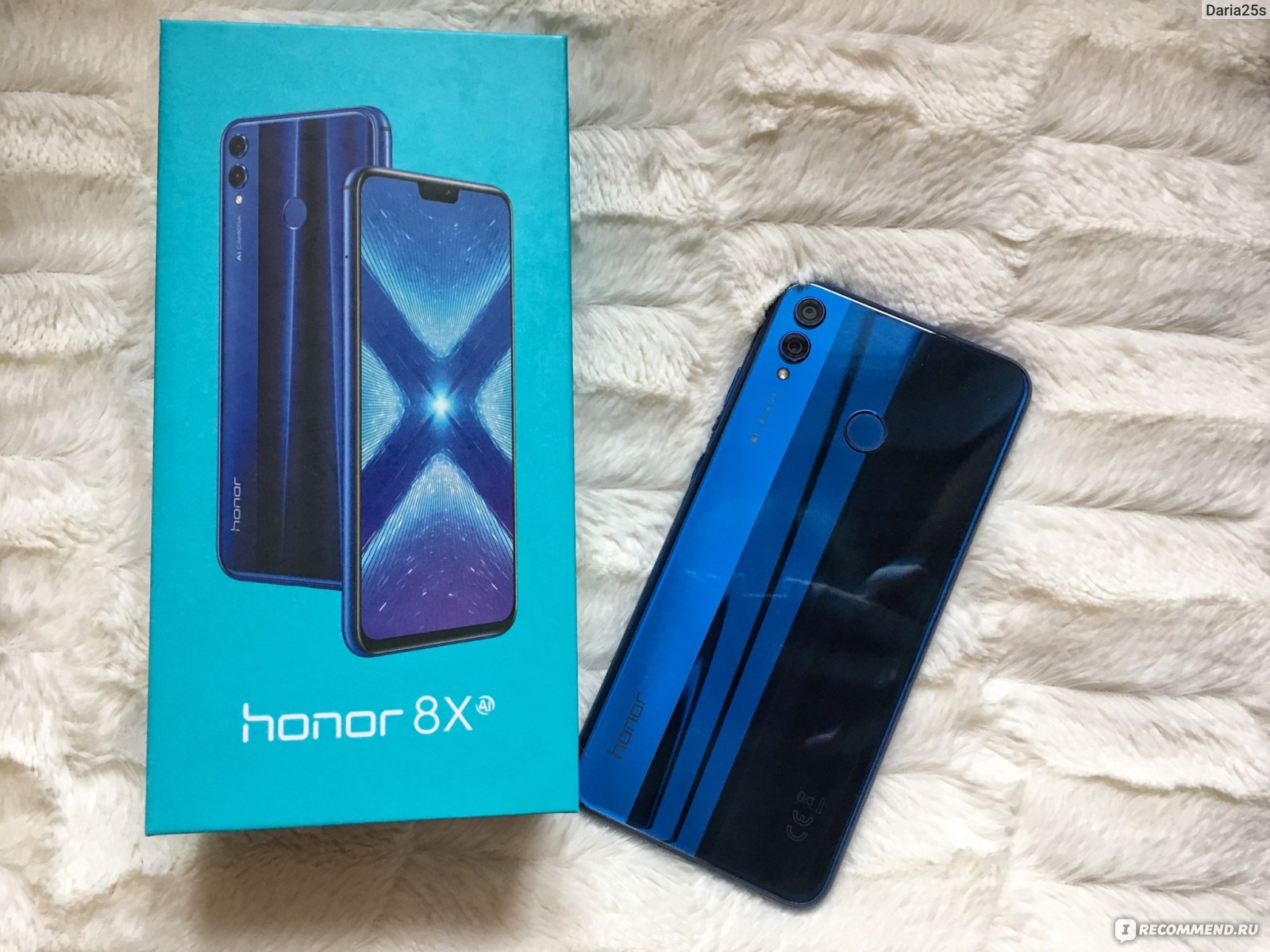 Смартфон Honor 8X - «Мой стильный синий друг! Стильный дизайн, качественный  экран, камера... Все хорошо в этом смартфоне за 288$!» | отзывы