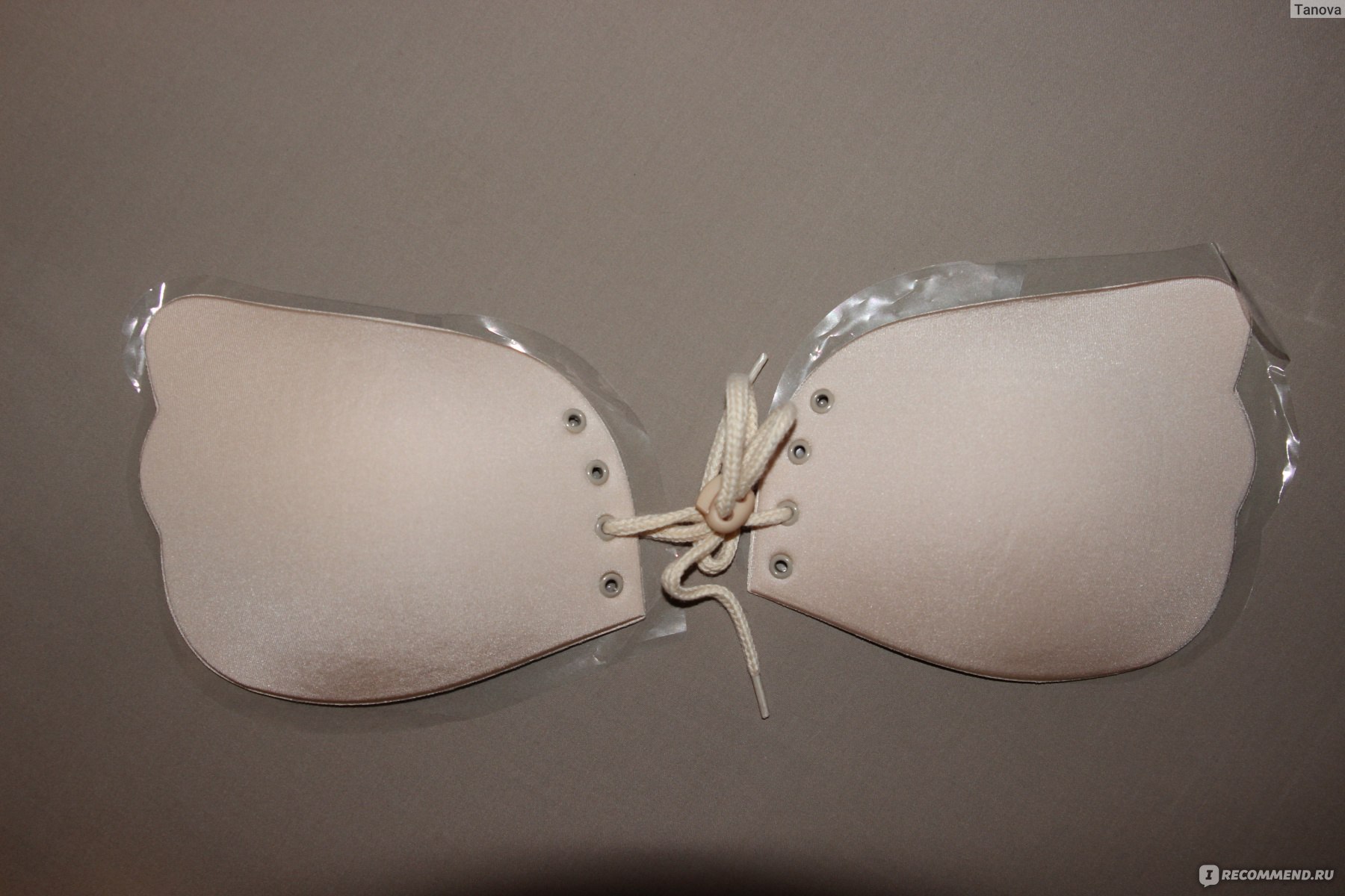 Бюстгальтер Aliexpress New Sexy Push up Seamless Bra Adhesive Silicone Backless Wedding Bralette Strapless Invisible Women Underwear фото