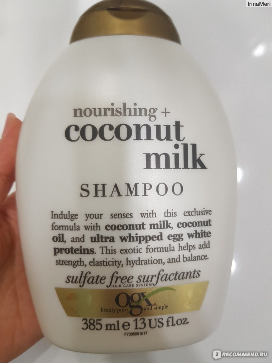 Шампунь OGX Organix Nourishing Coconut Milk Shampoo - «Шампунь OGX ...