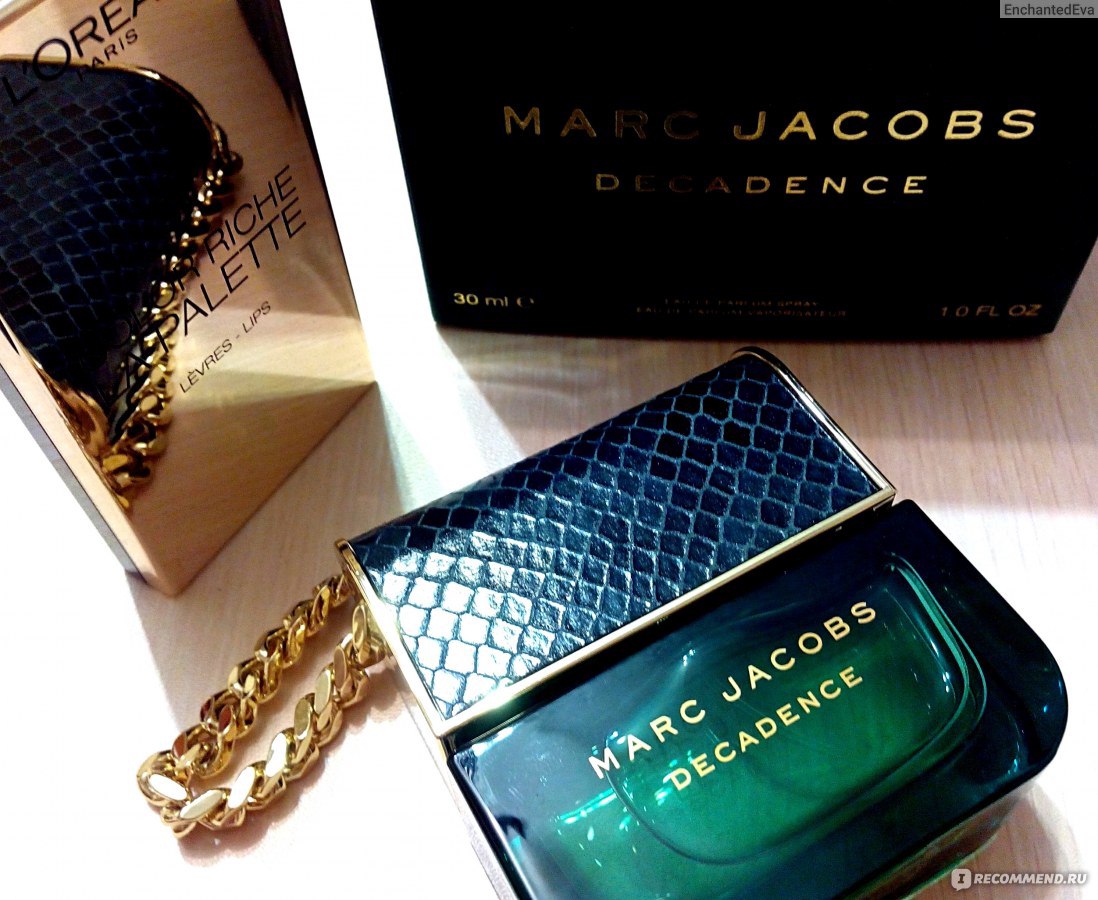 Обнови отзывы. Поделка в Дубае Парфюм Marc Jacobs Decadance.