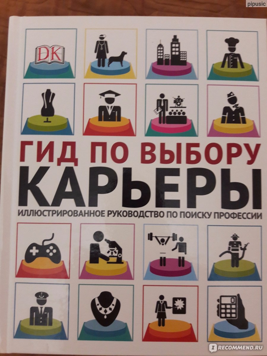 Гид по выбору карьеры. Иллюстрированное руководство по выбору профессии. Редактор Е. Капьев фото