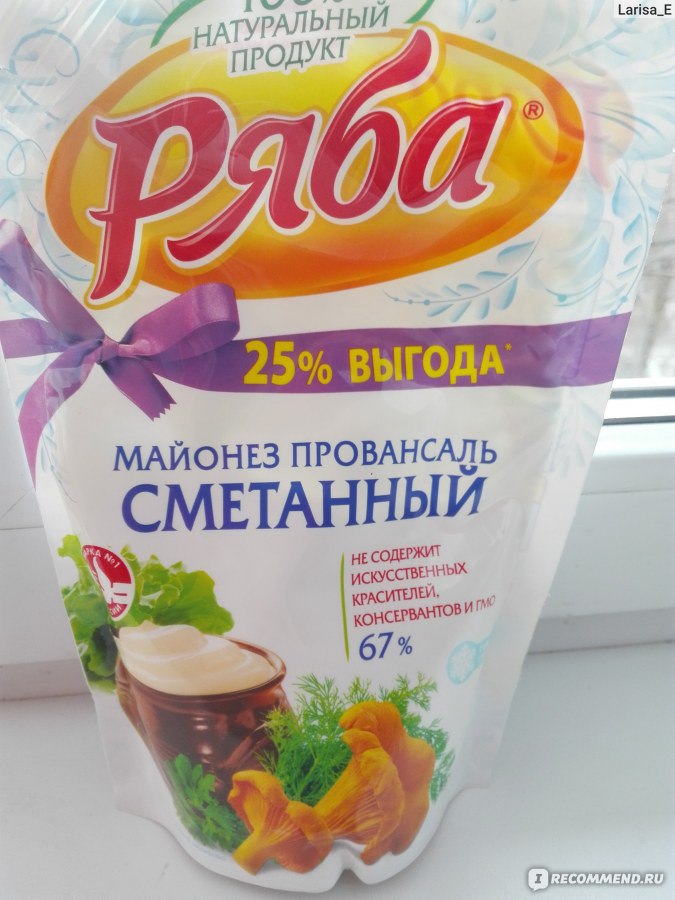 Майонез ряба фото