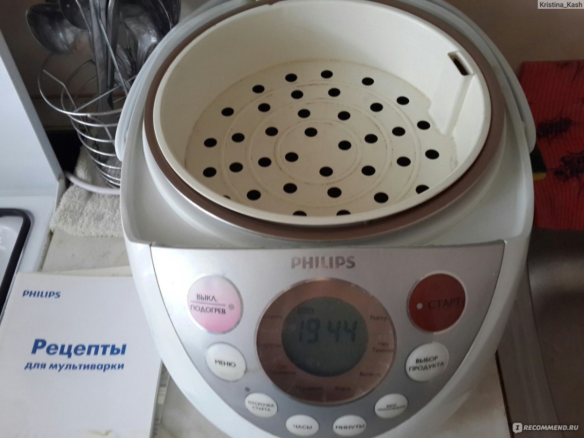 Мультиварка Philips 3039 сразу начинает греться