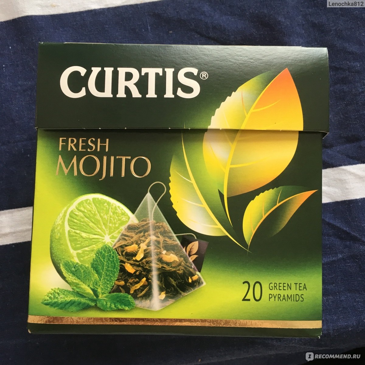 Чай Кертис Мохито в пакетиках