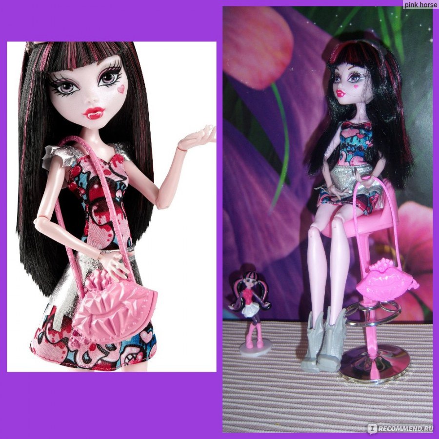 Mattel Кукла Дракулаура Монстер Хай 2015 Бу Йорк (Monster High Draculaura  2015 Boo York) - «Самая романтичная монстряшка!» | отзывы