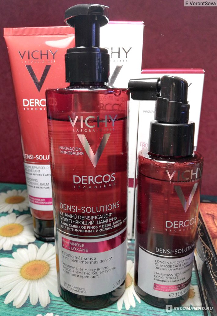 Vichy dercos densi solutions. Виши Деркос шампунь Денси. Виши Денси Солюшн шампунь. Шампунь виши Dercos solution. Виши Деркос солюшен шампунь.