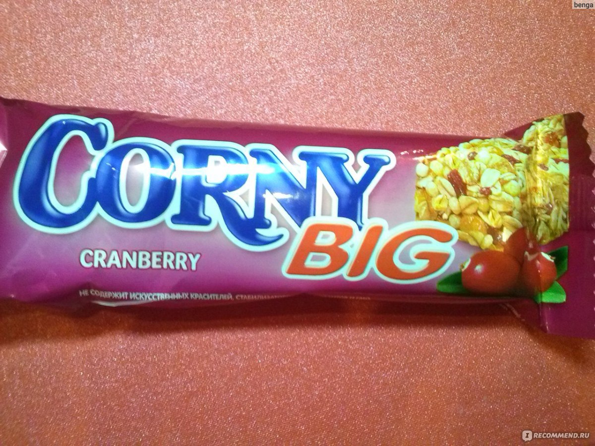 Corny big батончики