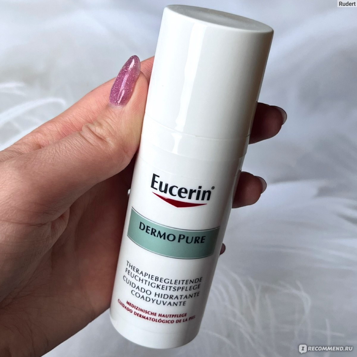 Эуцерин дермопьюр. Eucerin DERMOPURE крем. Eucerin DERMOPURE увлажняющий крем для проблемной кожи. Дермопьюр крем увлажняющий Эуцерин. Eucerin DERMOPURE крем увлажняющий успокаивающий для проблемной кожи.