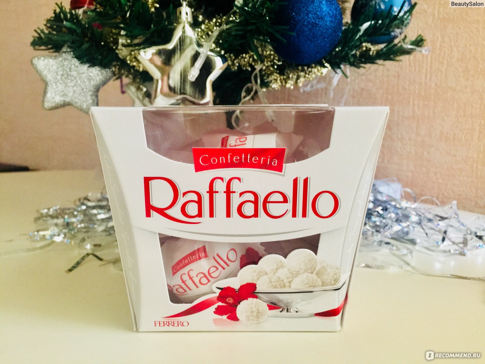 Реклама конфет Raffaello