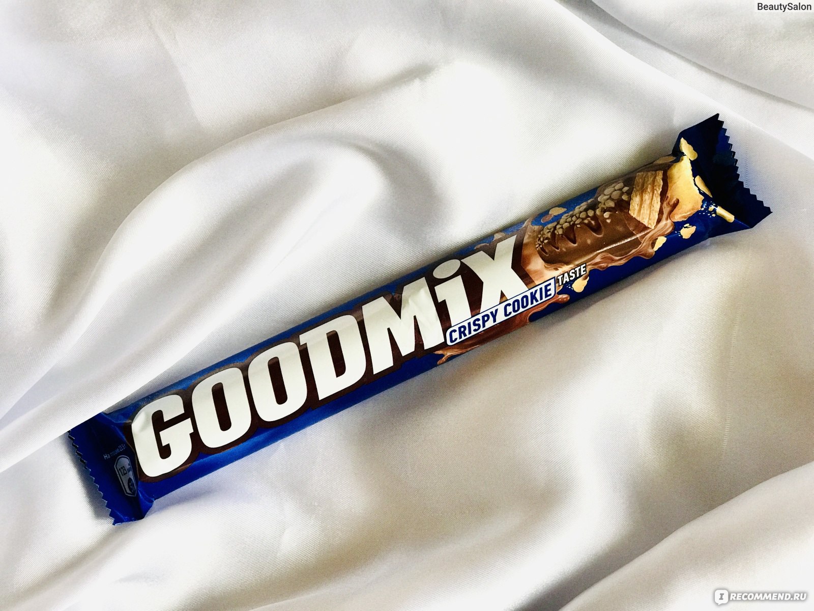 Конфета Nestle Goodmix со вкусом печенья, с хрустящей вафлей - «Не полезно,  но очень вкусно 🤤 Батончики, на которые налегаем всей семьей. » | отзывы